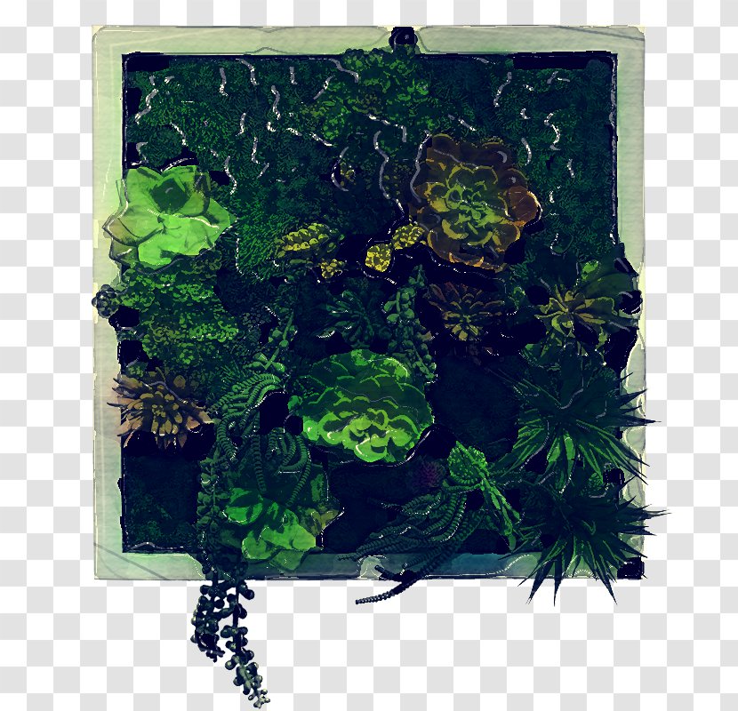 Green Leaf Background - Plant - Flower Vascular Transparent PNG