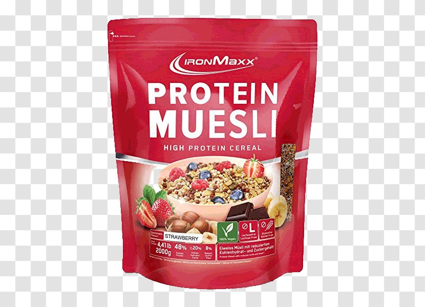 Muesli Breakfast Protein IronMaxx® Food Transparent PNG