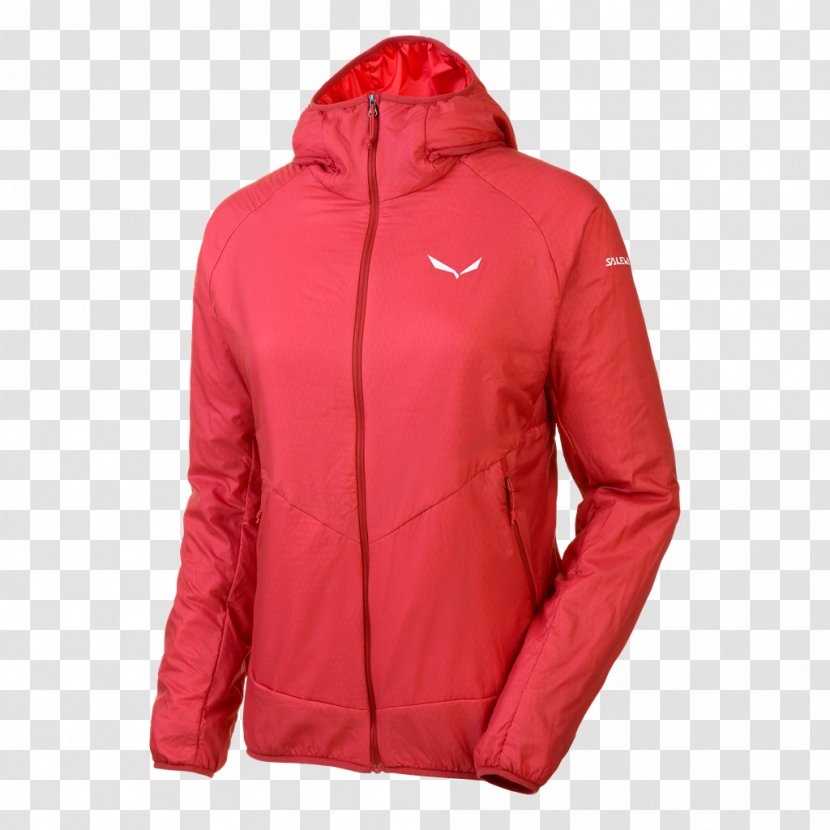 Hoodie Jacket Clothing Coat - Red Transparent PNG