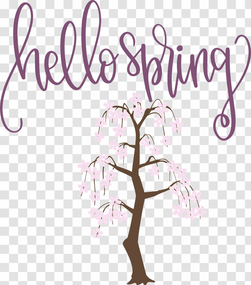 Hello Spring Spring Transparent PNG