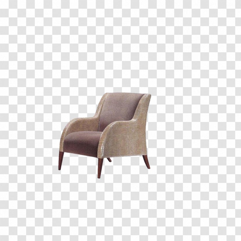 Wing Chair Fendi Furniture Deckchair - Wood Transparent PNG