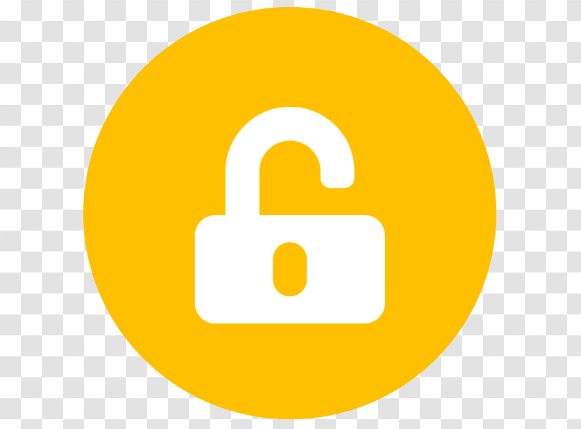 Yellow Circle Symbol Font Logo Transparent PNG