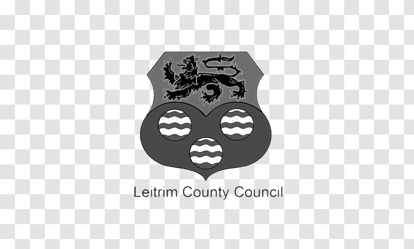 County Leitrim Logo Council Brand Font - Black Transparent PNG