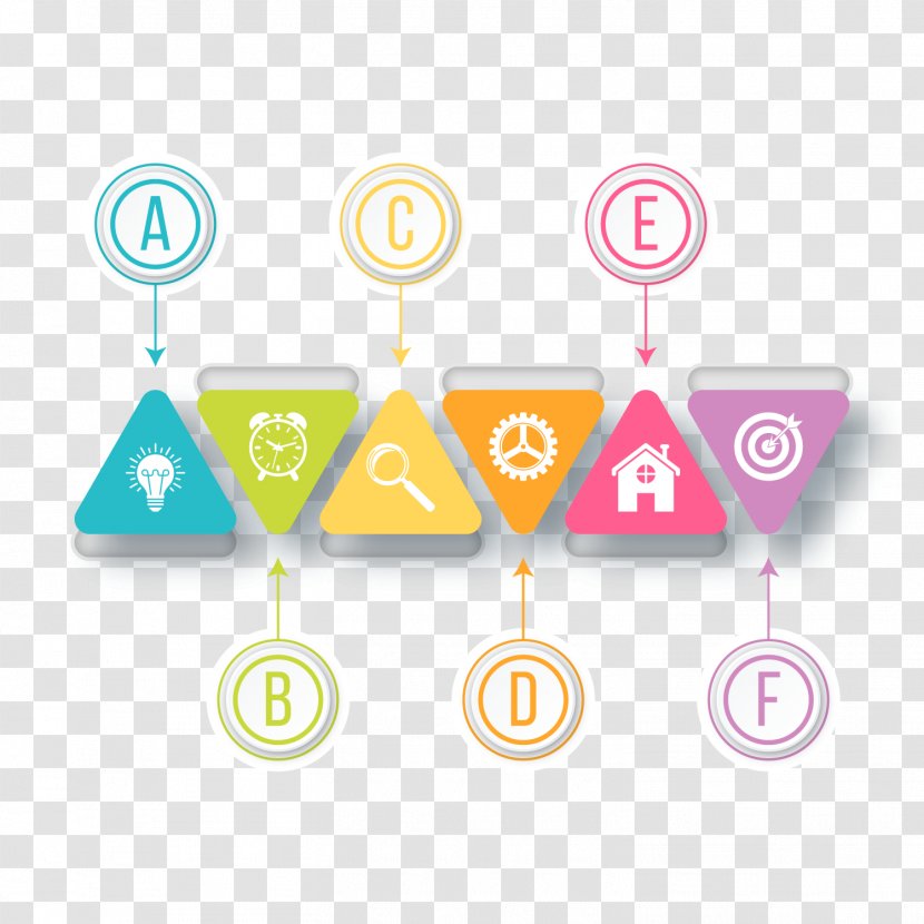 Infographic Chart Icon - Color Triangle Classification Transparent PNG
