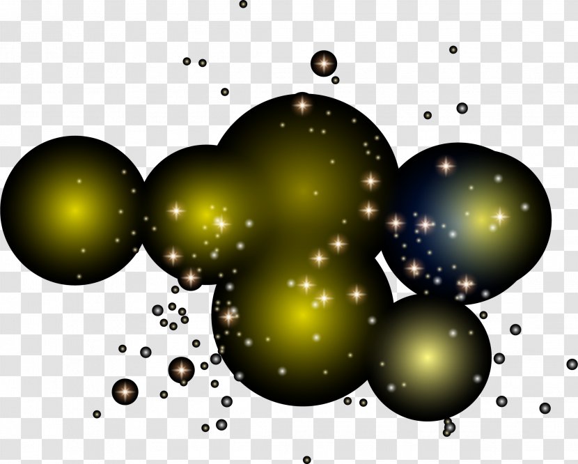 Dreamy Yellow Polka Dots - Light - Color Transparent PNG