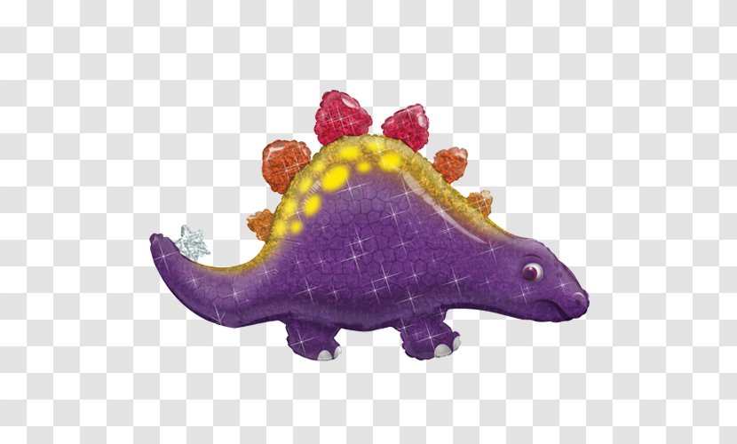 Stegosaurus Tyrannosaurus Balloon Dinosaur Birthday Transparent PNG