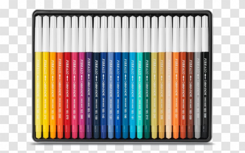 Caran D'ache Fibralo Fibre Tipped Pens Marker Pen Pencil Transparent PNG