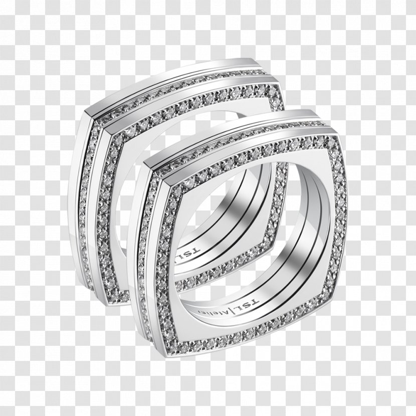 Wedding Ring Jewellery Platinum - Material Transparent PNG