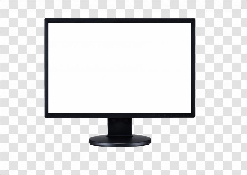 Computer Monitor Digital Visual Interface HDMI VGA Connector Liquid-crystal Display - Device - Simple Illustration Transparent PNG