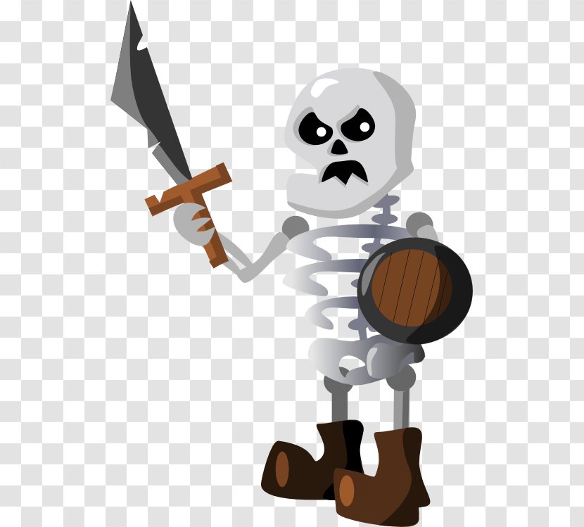 Human Skeleton Cartoon Pelvis - Archer Transparent PNG