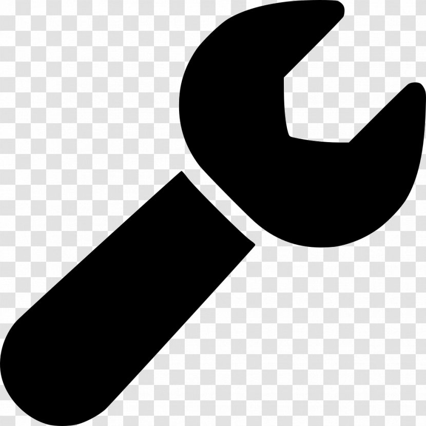 Technical Support - Black - Wrench Transparent PNG
