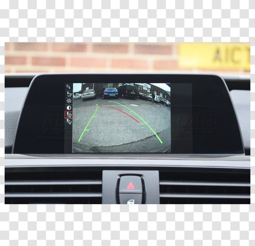 Car BMW 3 Series Luxury Vehicle Rear-view Mirror - Parking Sensor - Camera Screen Transparent PNG