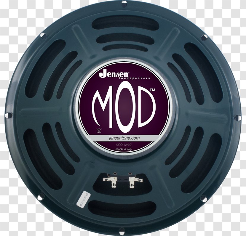 Jensen Loudspeakers Guitar Speaker Electric MOD - Audio - Amplifier Bass Volume Transparent PNG