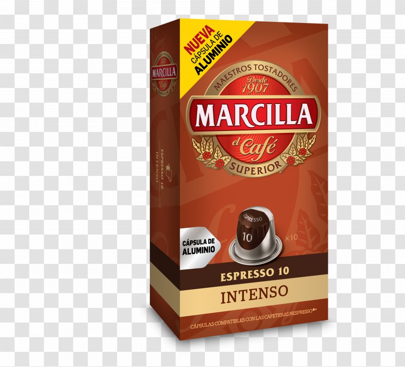 Espresso Instant Coffee Marcilla Cafe - Jacobs Douwe Egberts Transparent PNG