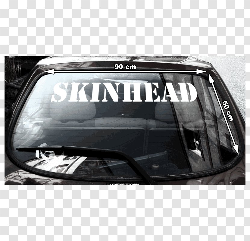 Headlamp Bumper Sticker A.C.A.B. Automotive Design - Skinhead Transparent PNG