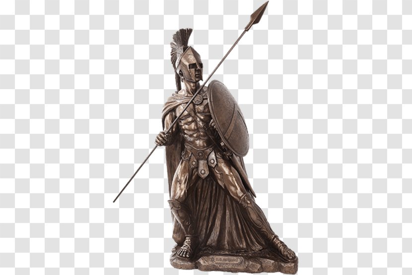Spartan Army Statue Leonidas Ancient Greece - Warrior Transparent PNG
