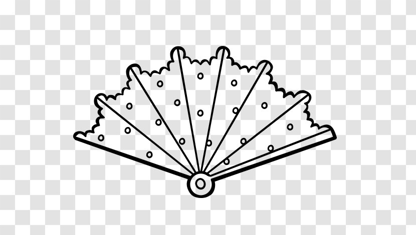 Coloring Book Drawing Hand Fan Royalty-free Transparent PNG