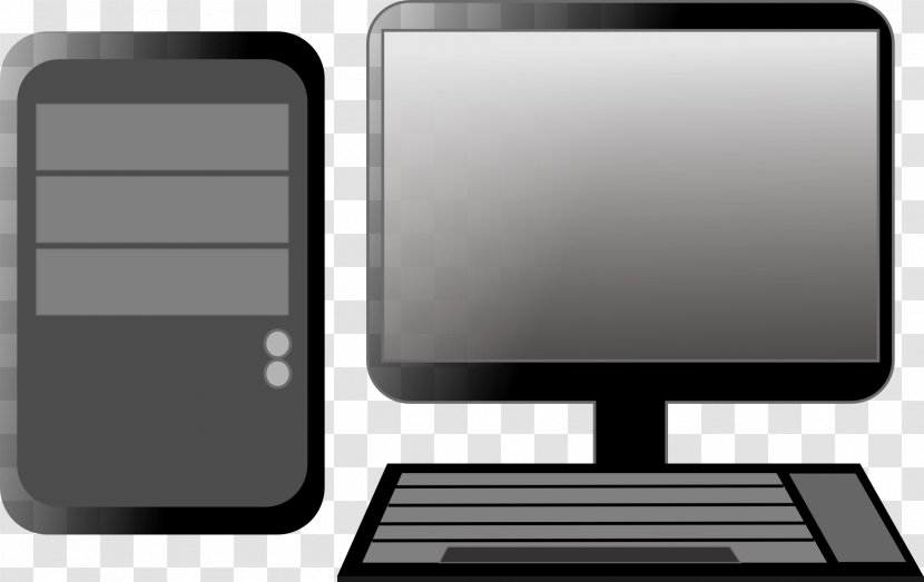 Laptop Desktop Computers Clip Art - Computer Icon - Monitor Transparent PNG