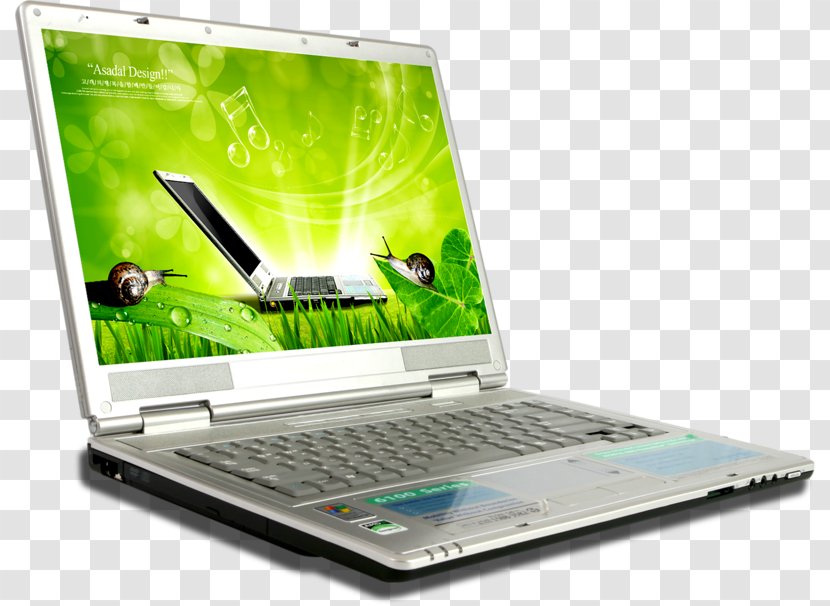 Laptop Notebook Computer - Technology - Notebooks Material Transparent PNG
