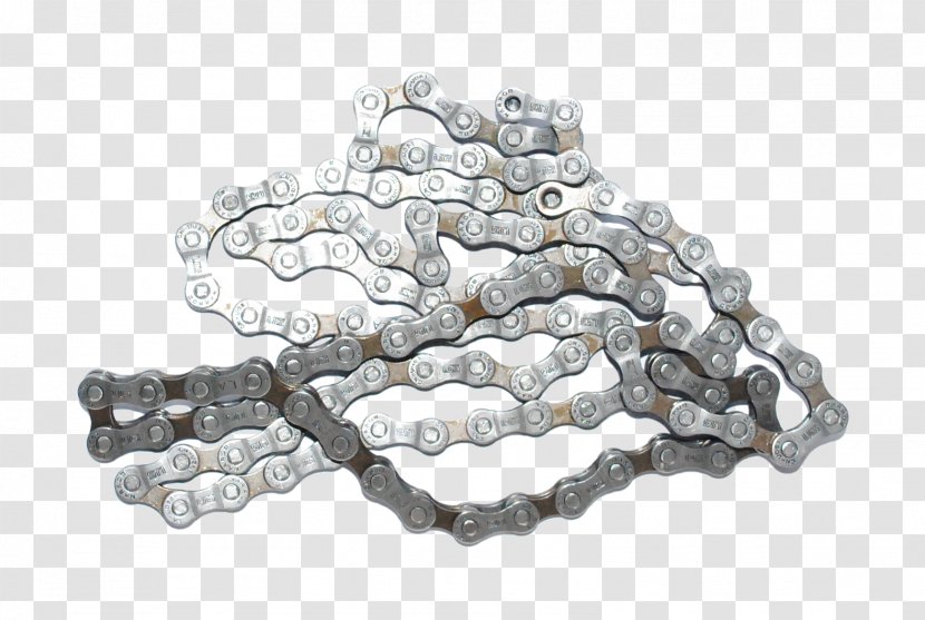Bicycle Chains KMC Chain Industrial Jewellery - Metal Transparent PNG