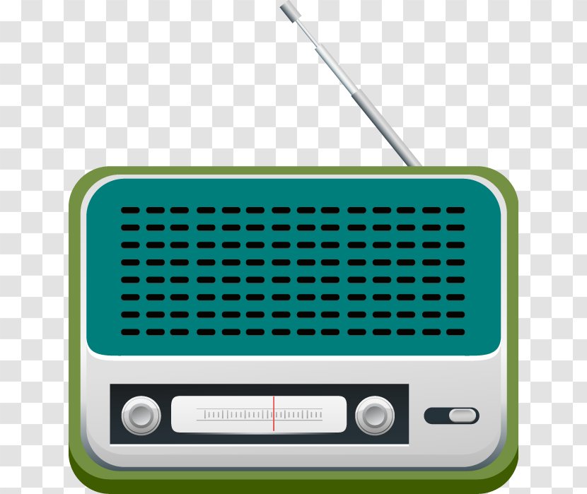Radio Drawing Icon - Multimedia - Cartoon Home Appliance Transparent PNG