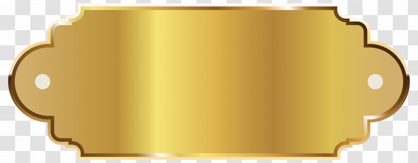 Label Template Clip Art - Product Design - Gold Clipart Picture Transparent PNG