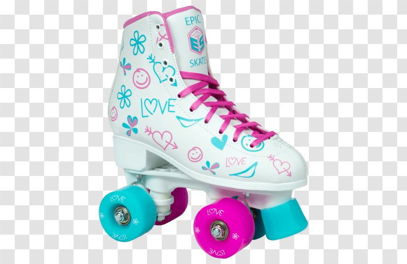 Quad Skates Roller In-Line Skating Skateboarding - Walking Shoe Transparent PNG