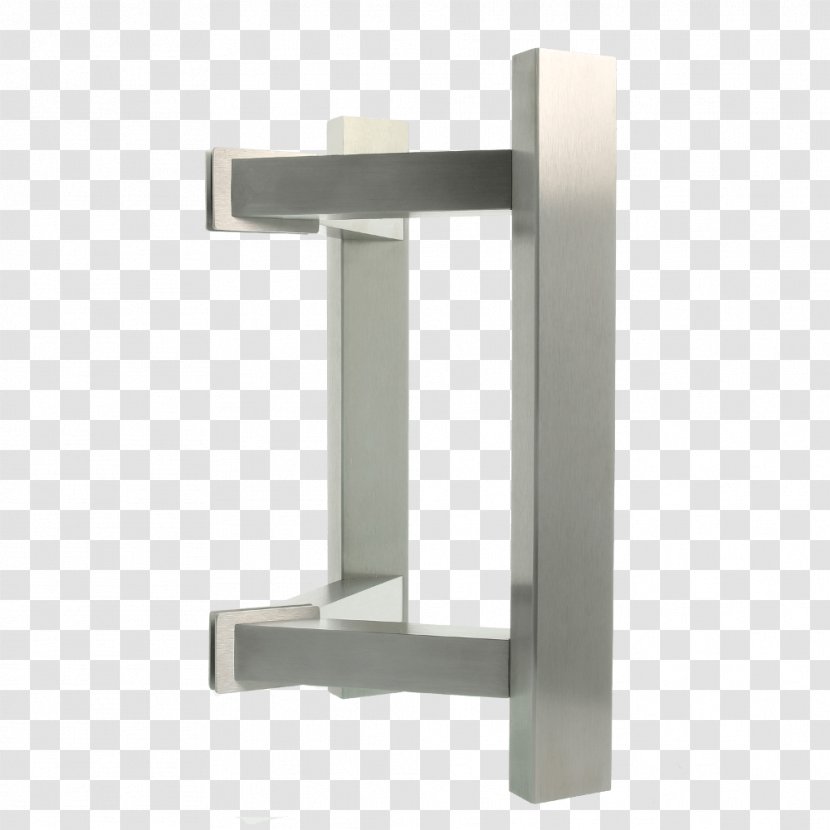 Stainless Steel Builders Hardware Edelstaal Door Handle MLS - Glass - Napoli Transparent PNG