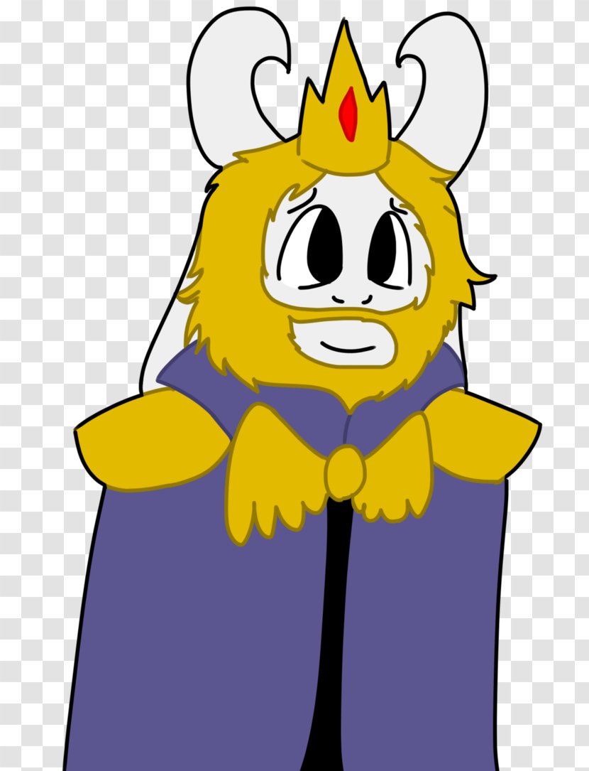 Undertale ASGORE Drawing Fan Art Clip - Fictional Character - Asgore Transparent PNG