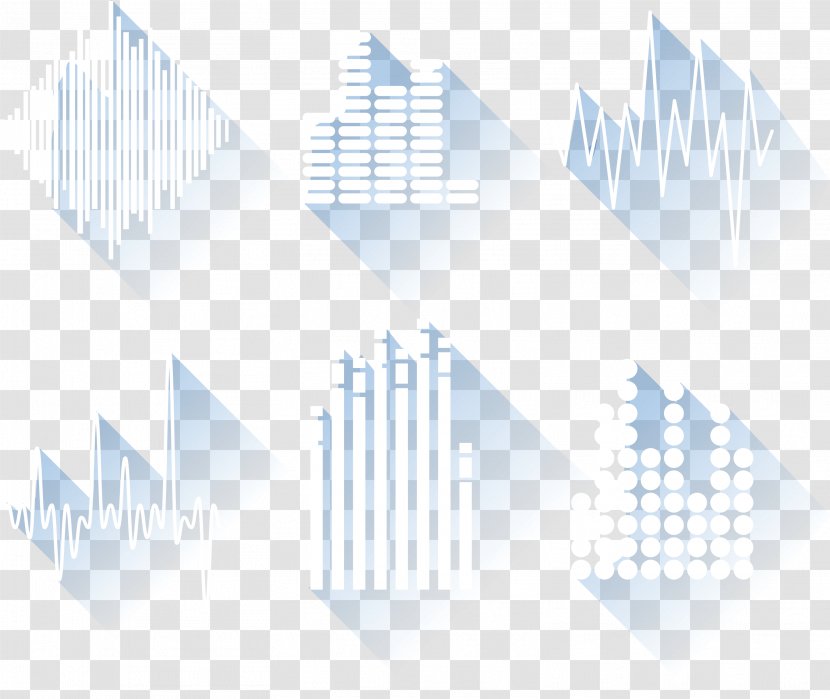 Pixel Sound - Flower - Reflection Wave Curve Picture Transparent PNG