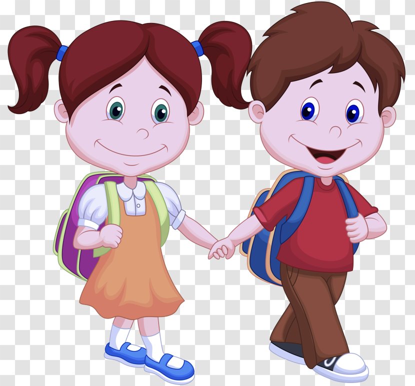 Cartoon Interaction Child Fun Gesture Transparent PNG