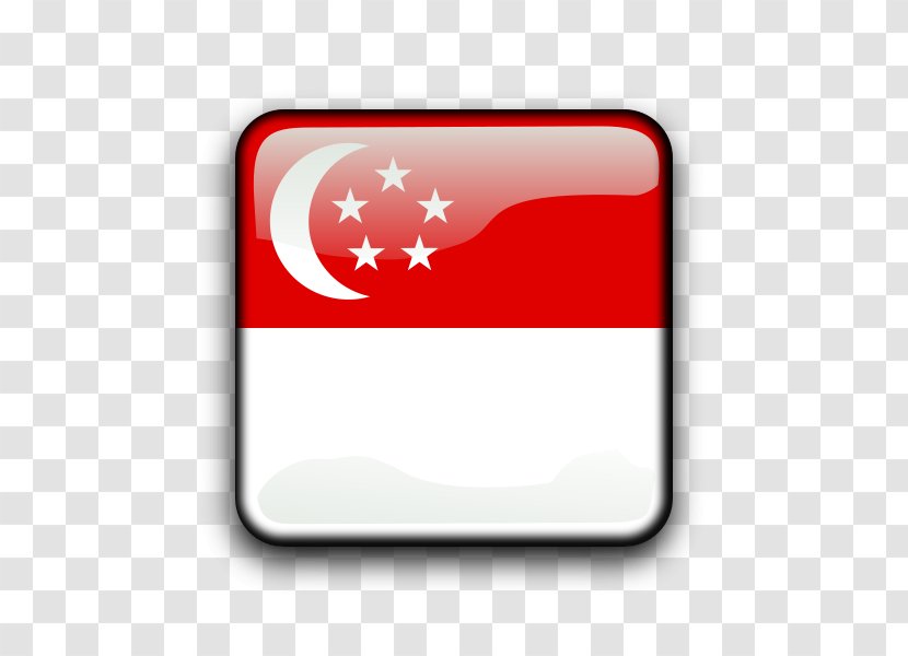 Flag Of Singapore Clip Art - Lion Head Symbol - Sg Cliparts Transparent PNG