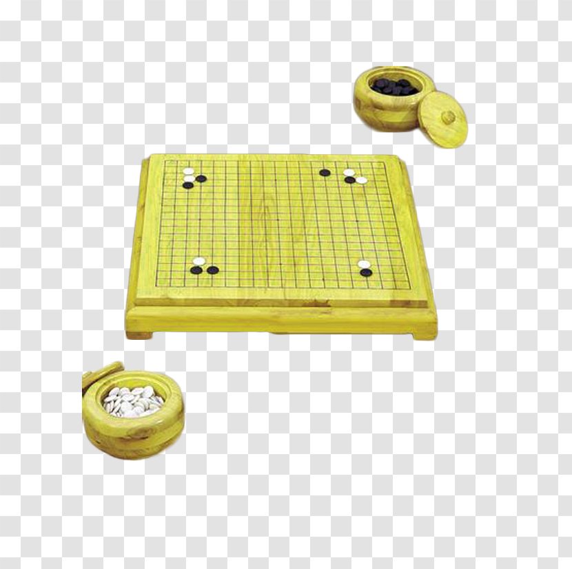 Go Chess Xiangqi - Table - Yellow Simple Decoration Pattern Transparent PNG