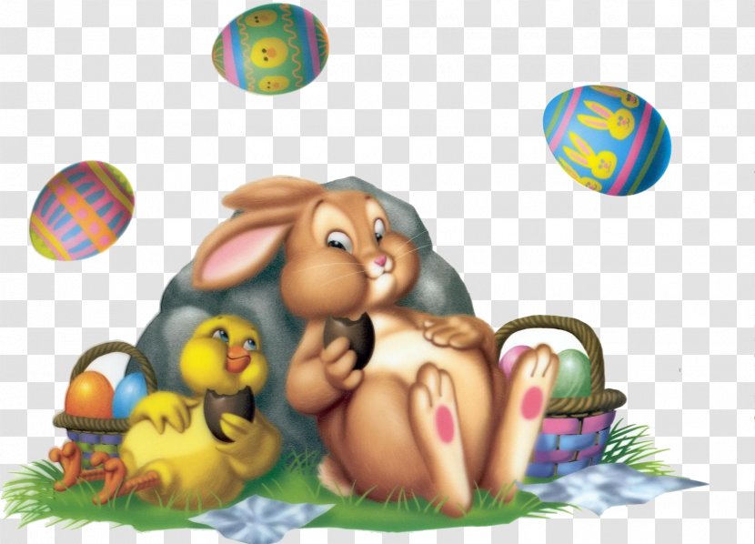 Easter Bunny Wish Desktop Wallpaper - Gift Transparent PNG
