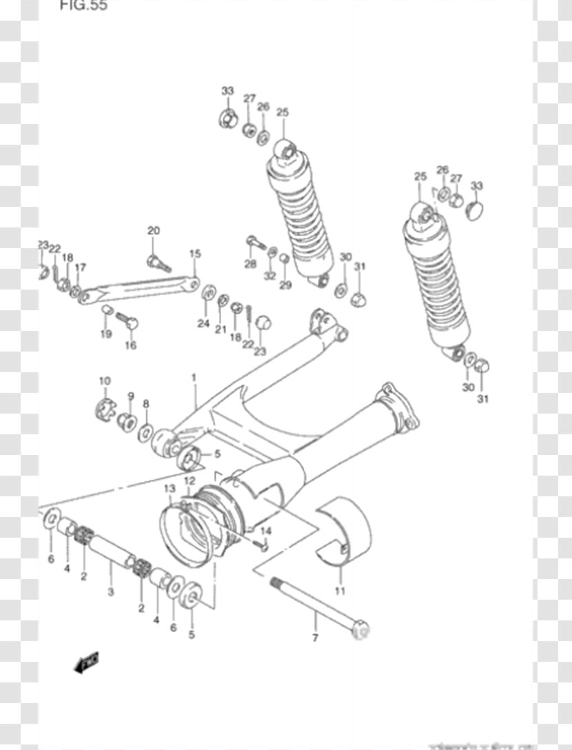 Suzuki Intruder Car Motorcycle Shock Absorber - Vs 1400 Transparent PNG