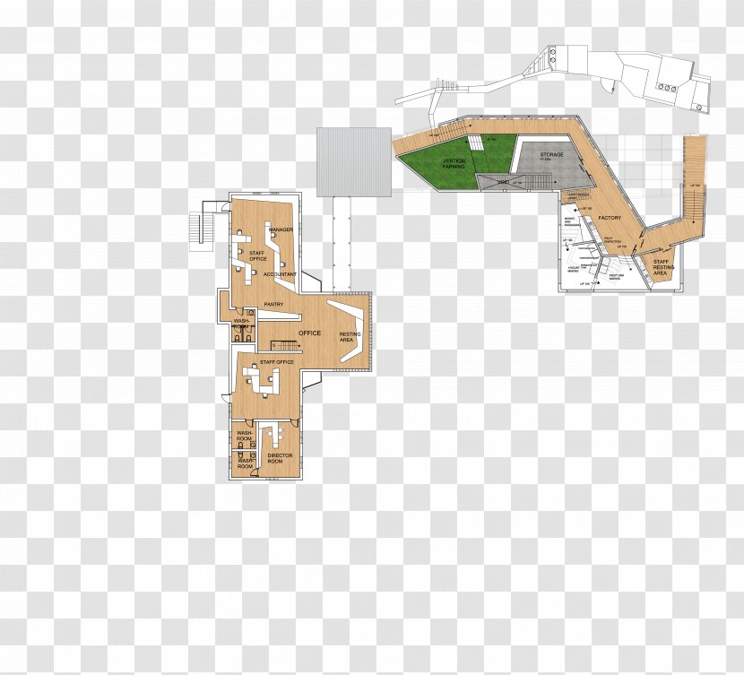 Floor Plan Angle - Furniture Transparent PNG