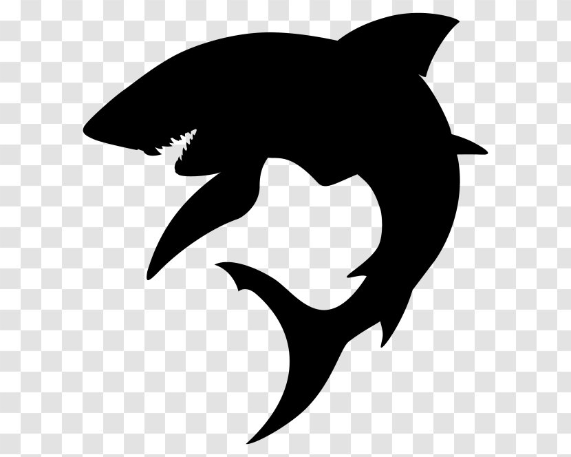 Shark Silhouette - Beak Transparent PNG