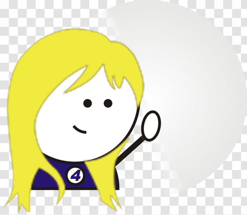 Emoticon Facial Expression Smiley - Justice League Film Series - Invisible Woman Transparent PNG