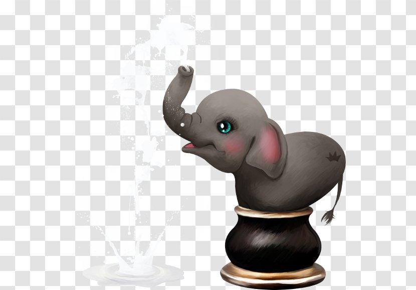 Elephant - Designer - Figurine Transparent PNG