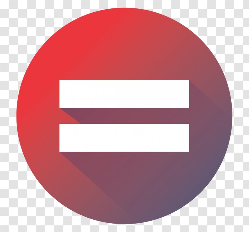 Clip Art Equals Sign Symbol - Magenta Transparent PNG