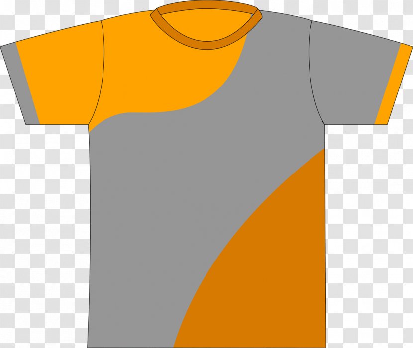 T-shirt Shoulder Logo Product Design - Neck Transparent PNG