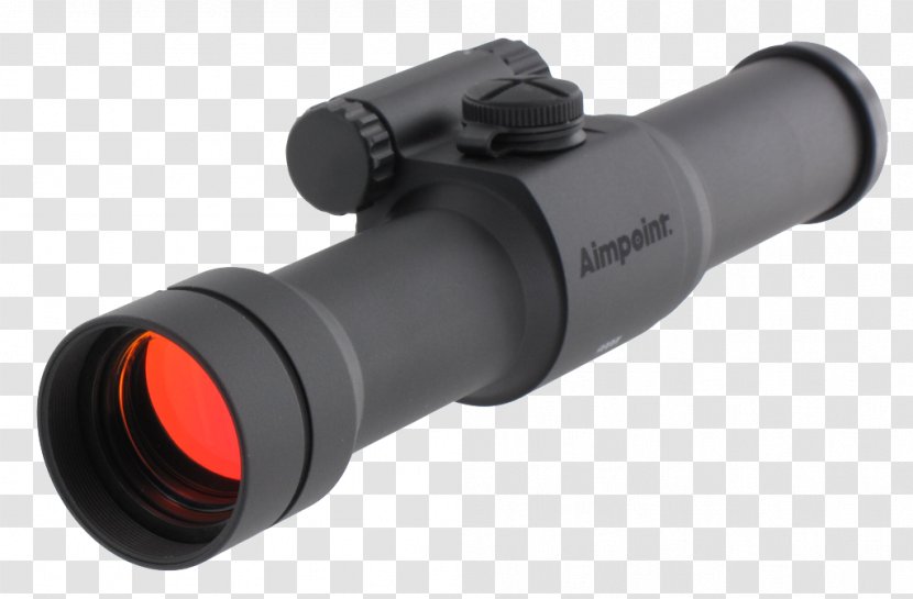 Red Dot Sight Aimpoint AB Telescopic Reflector - Flower - Sights Transparent PNG