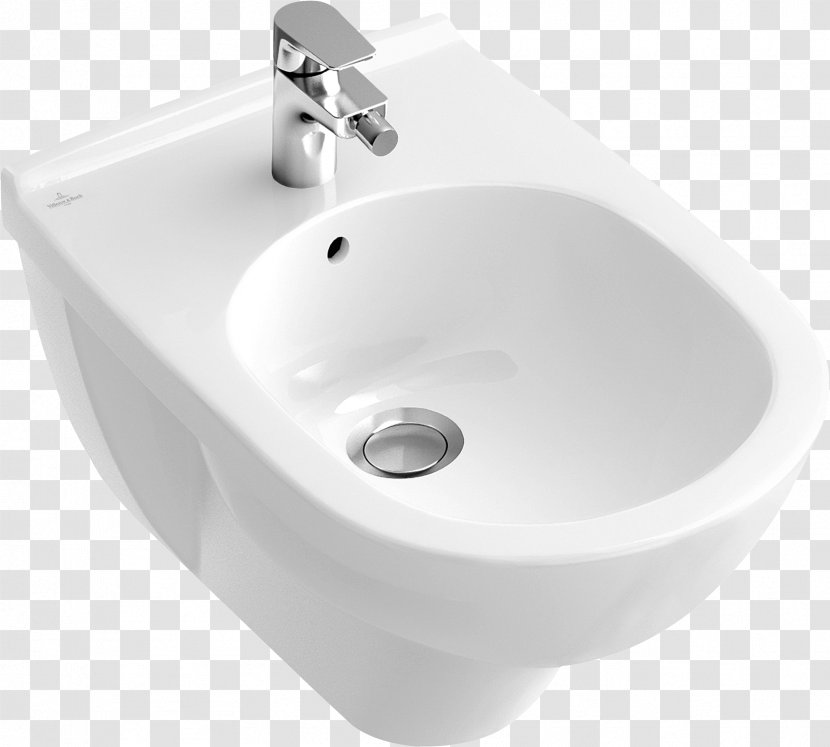 Villeroy & Boch Bidet Tap Bathroom Toilet - Ceramic Transparent PNG