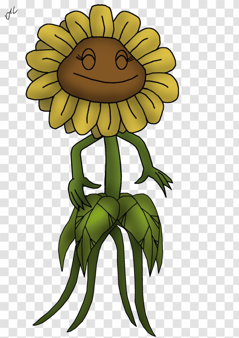 Plants Vs. Zombies: Garden Warfare Zombies 2: It's About Time Flower - Frame - Sunflower Leaf Transparent PNG