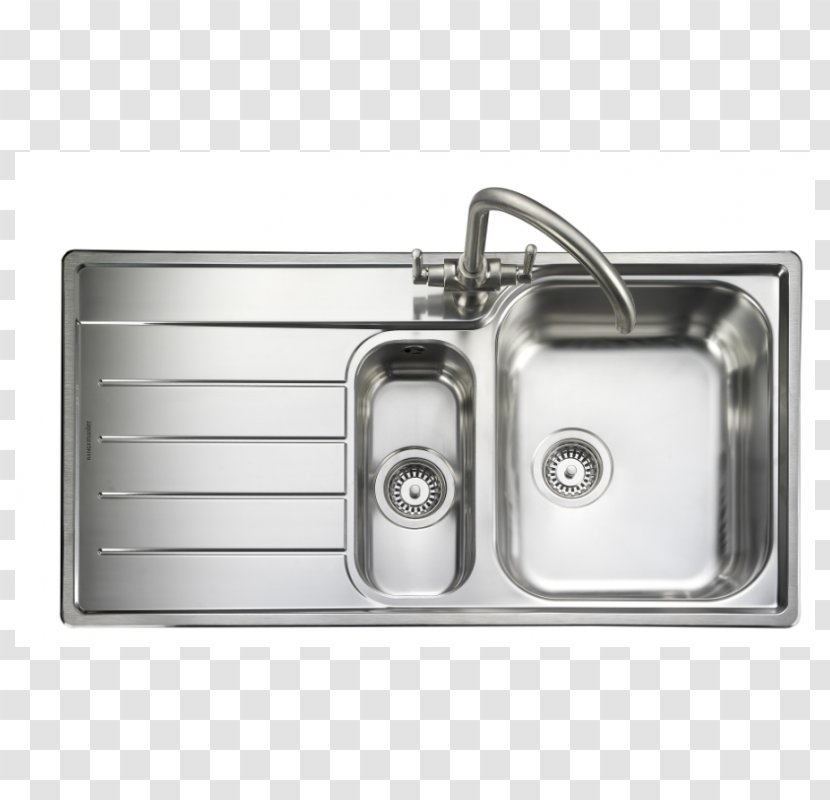 Sink Bowl Stainless Steel Kitchen Tap Transparent PNG