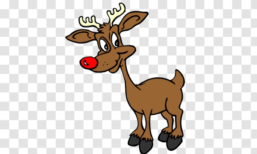 Rudolph Santa Claus's Reindeer Clip Art - Claus S Transparent PNG