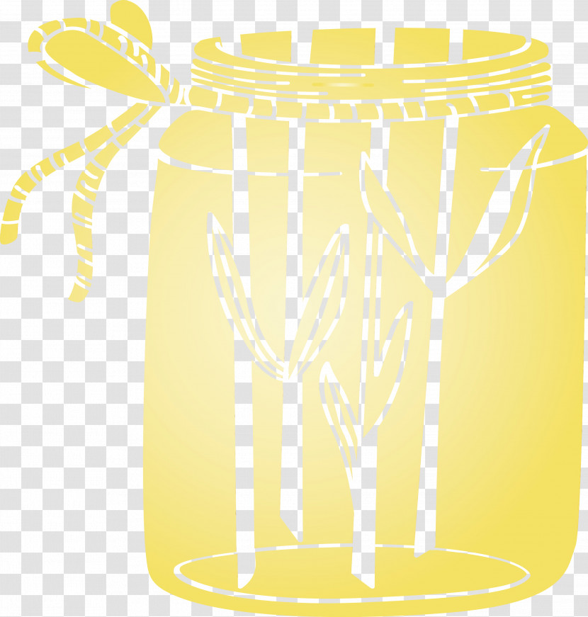 Yellow Pattern Font Glass Unbreakable Transparent PNG