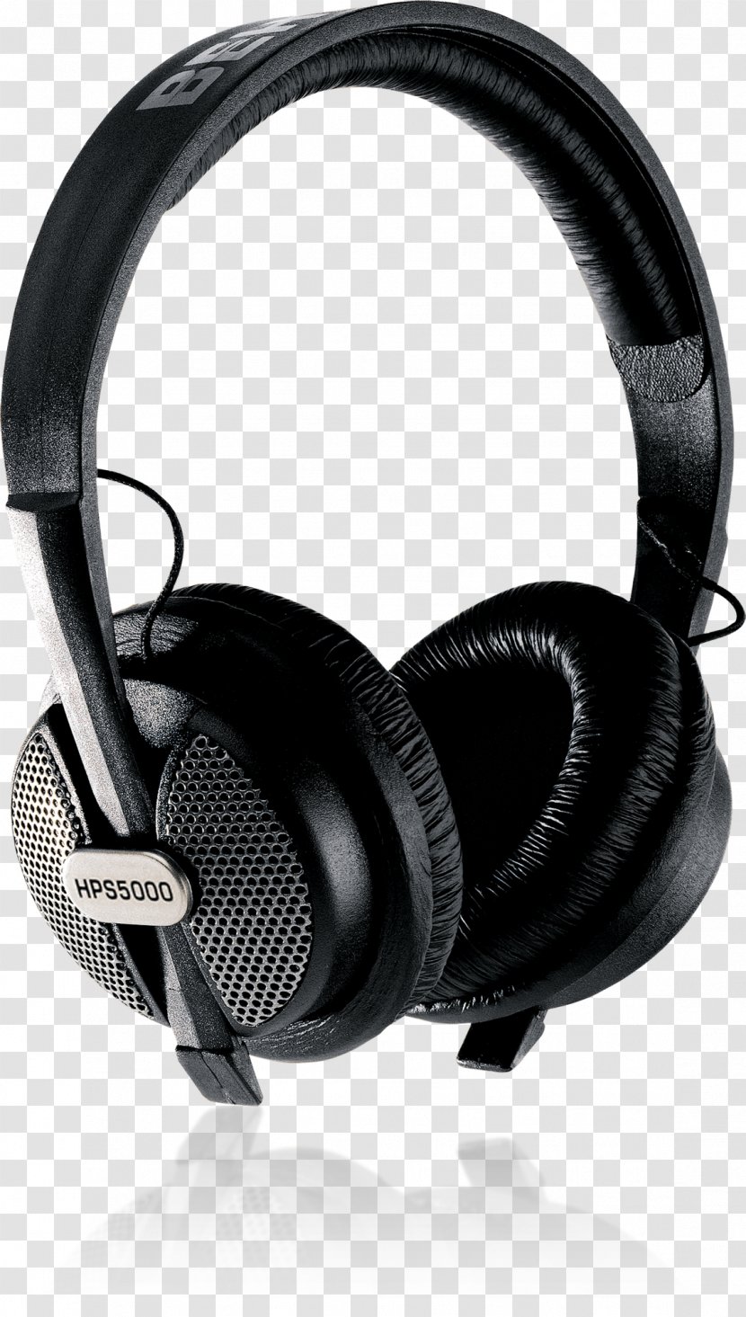 BEHRINGER HPS3000 Headphones Sound Recording And Reproduction Audio - Silhouette Transparent PNG