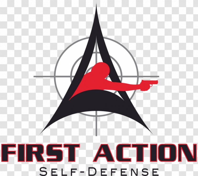 Logo Shooting Graphic Design Combat - Pistol - SELF DEFENCE Transparent PNG
