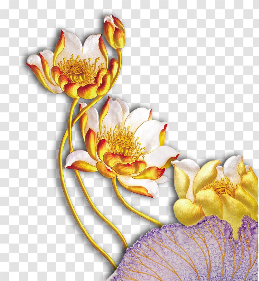 Gold Wallpaper - Petal - Golden Lotus Transparent PNG
